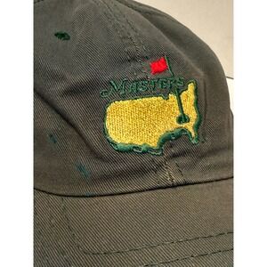 Vintage Masters American Needle Golf Hat Adjustable Faded Green Cap Augusta